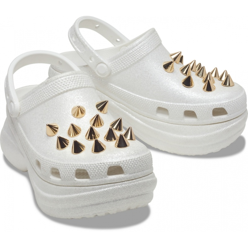 Crocs Classic Bae Glitter Stud CG W White Nordic Outdoor, Crocs